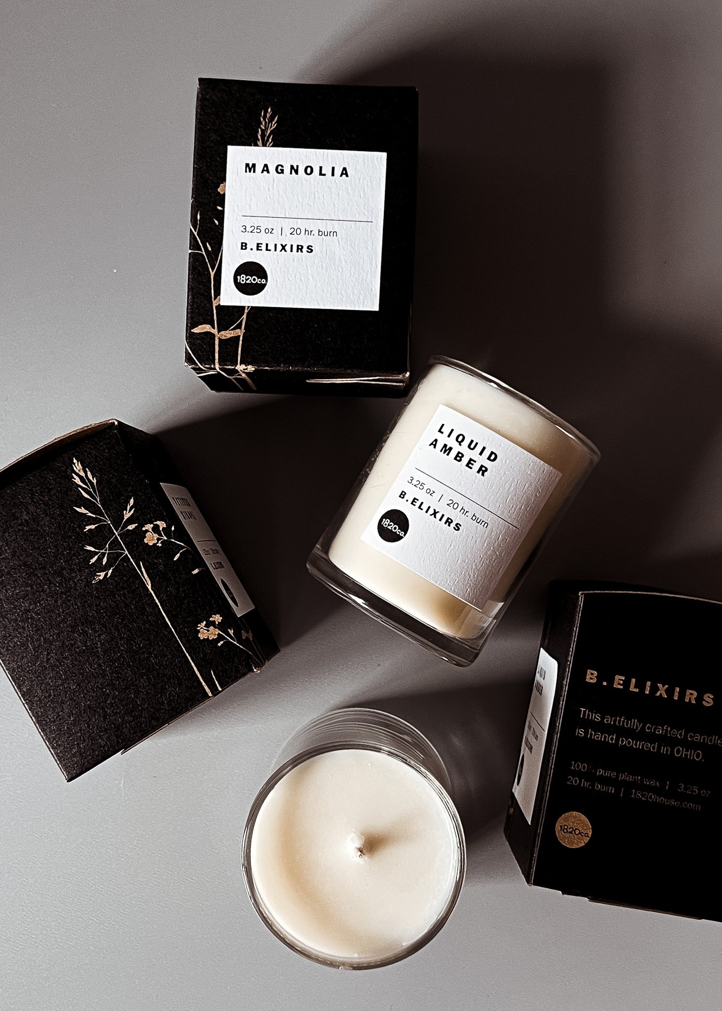 B. Elixir Aromatherapy– 1820 House Candle Company